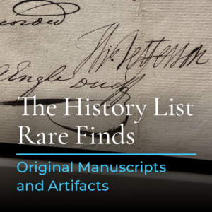 The History List Rare Finds